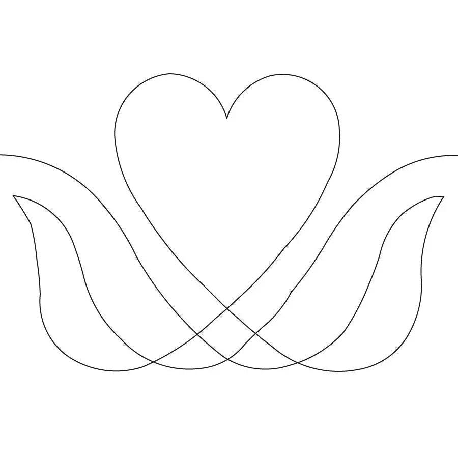 Love in Bloom Border