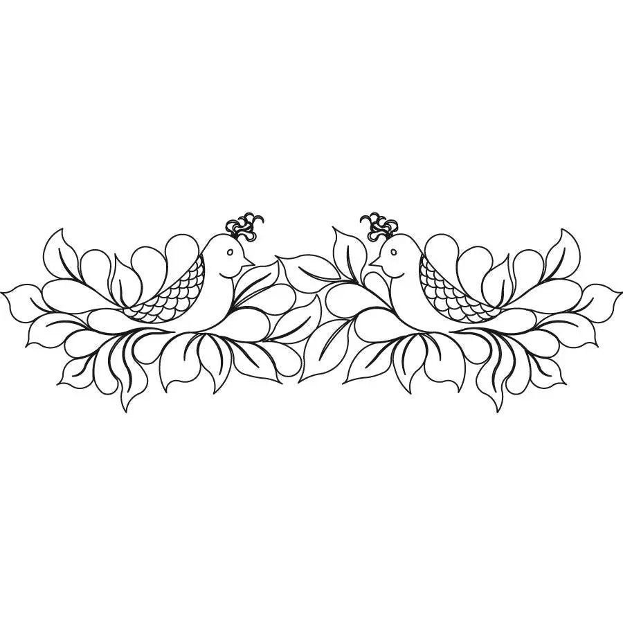 Nesting Bird Border
