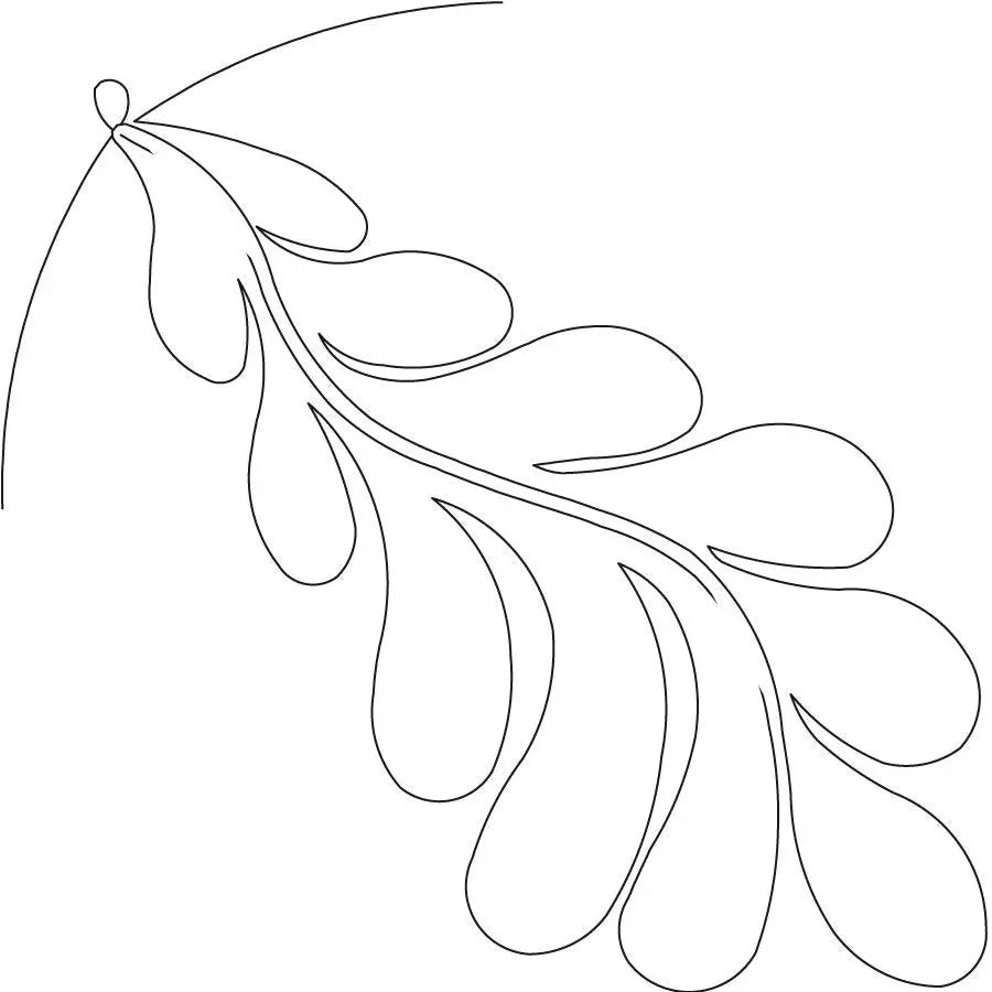 Feather Flower A Corner
