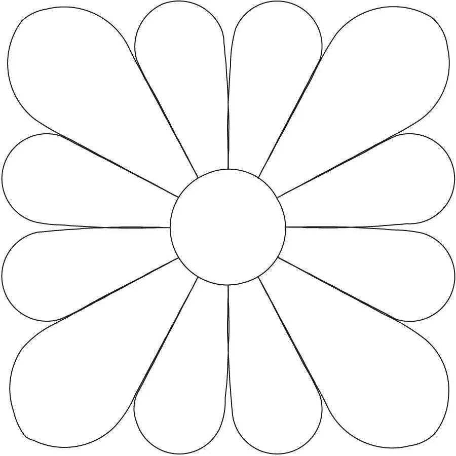 Scalloped Feather Corner