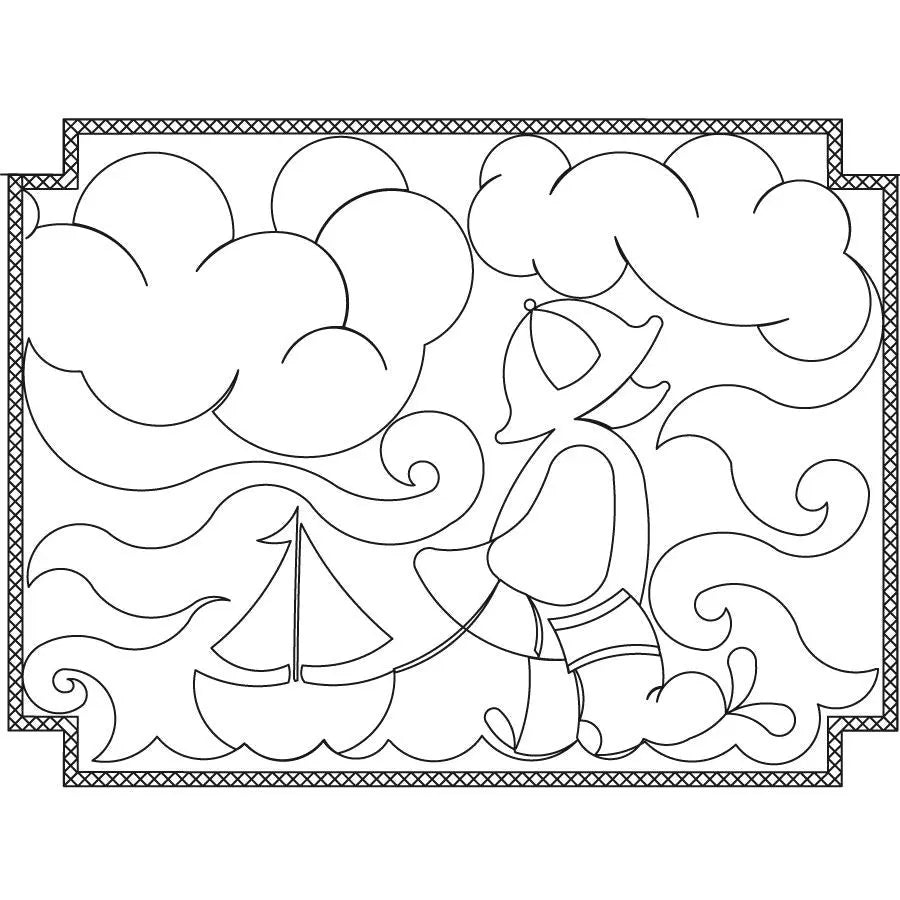 Puddle Jumping Placemat
