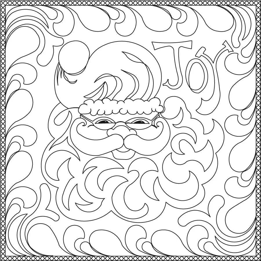 Simple Santa Placemat