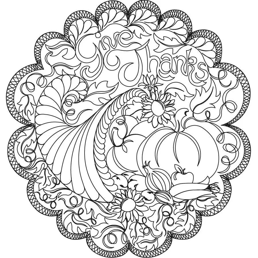 Thanksgiving Circle Placemat