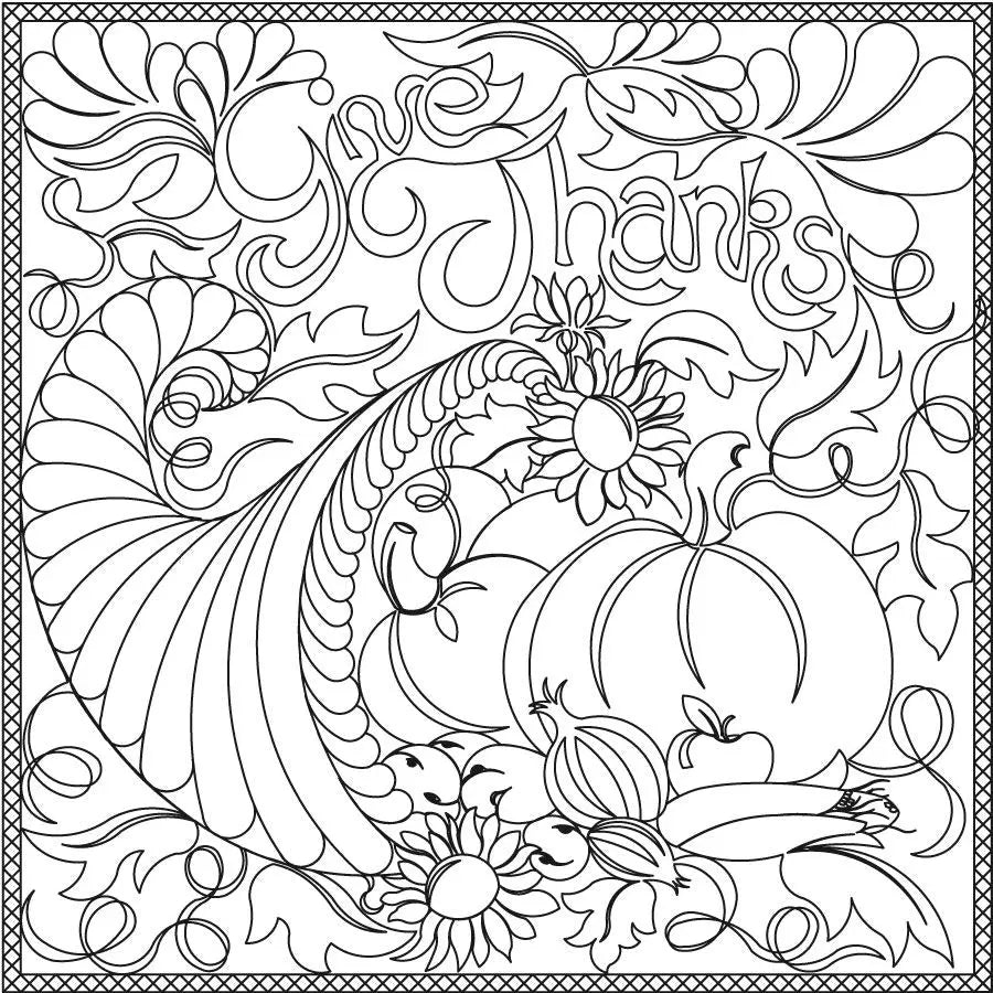 Thanksgiving Square Placemat