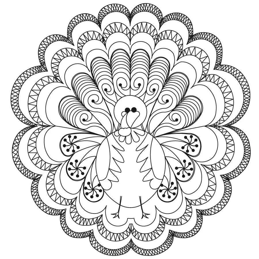 Fancy Turkey Placemat