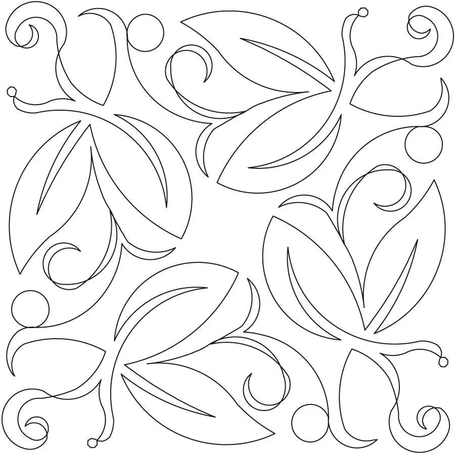 Wandering Posy 2 Digital Design Block