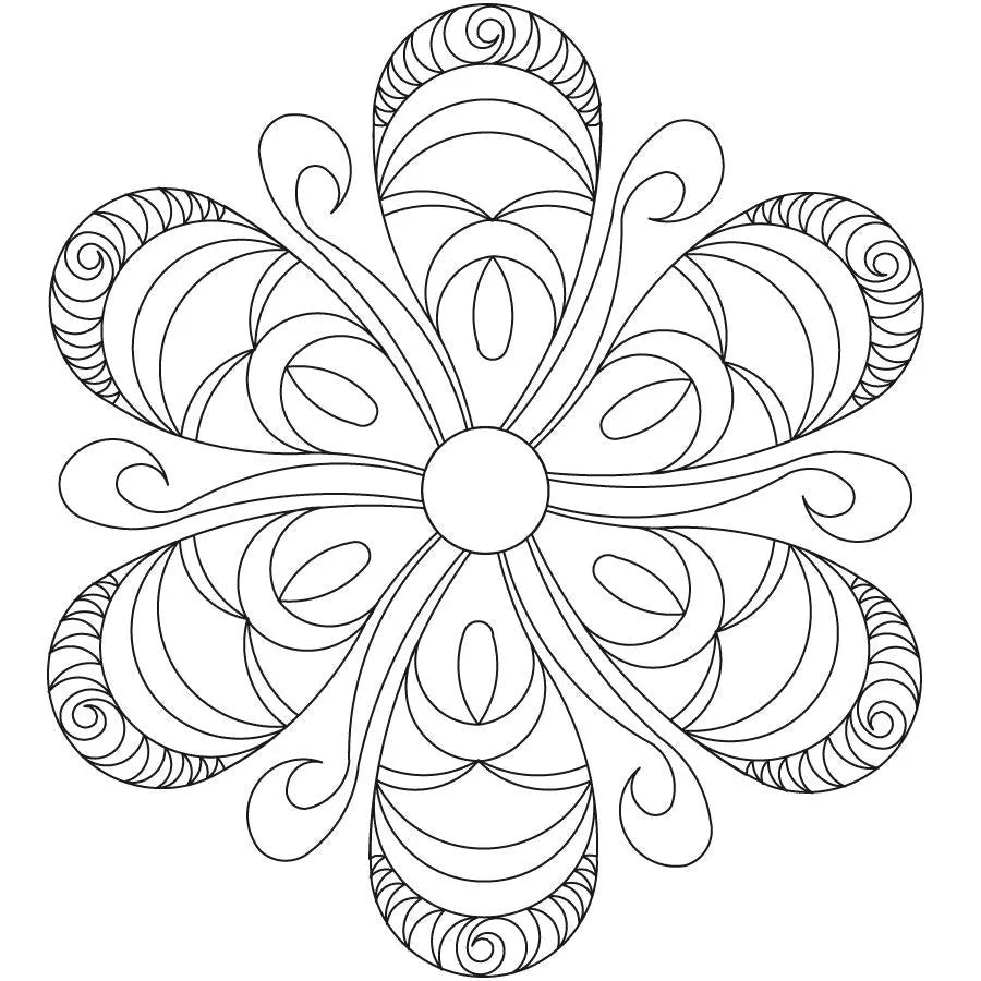 Princess Fleather 6 Petal Block