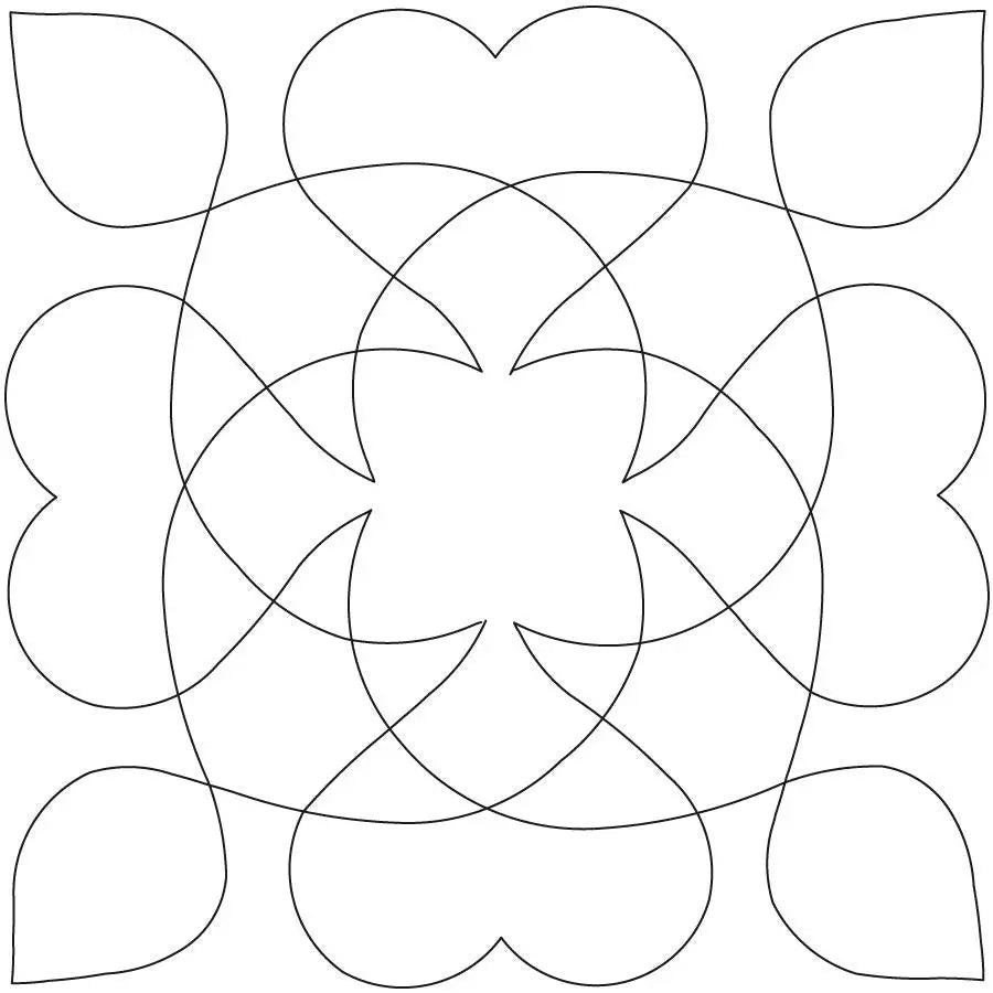 Queen of Hearts Block