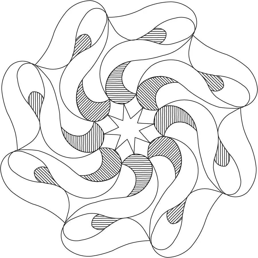 Ribboned Galaxy 3 Block