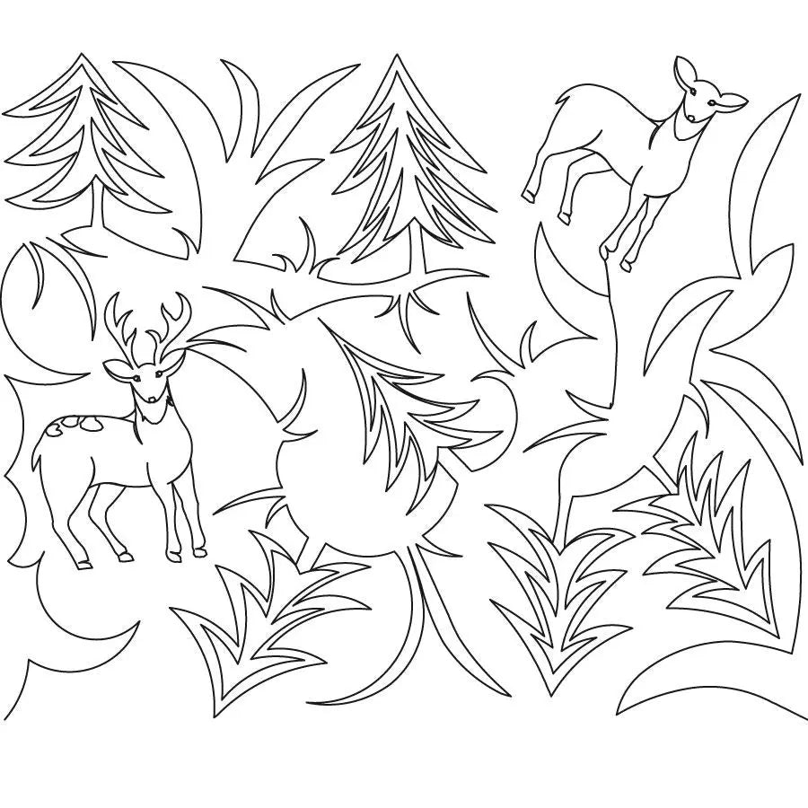 Deer and Pines Digital E2E