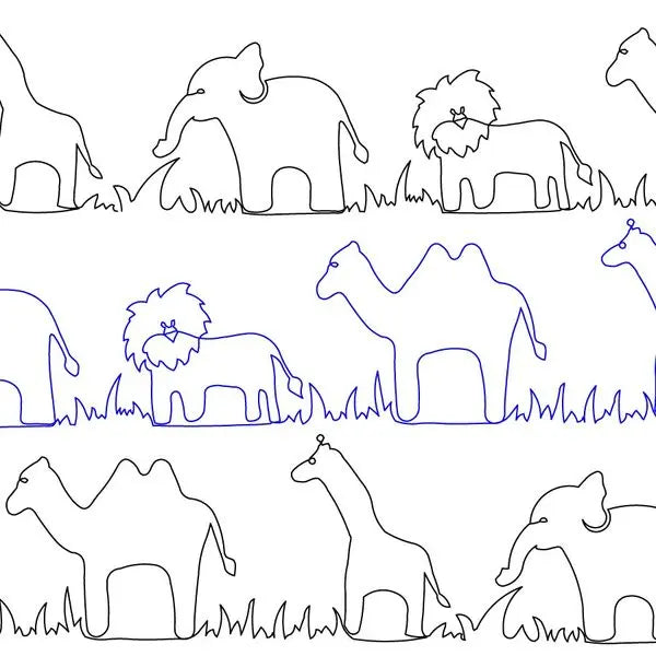 Circus Parade All Animals Digital E2E